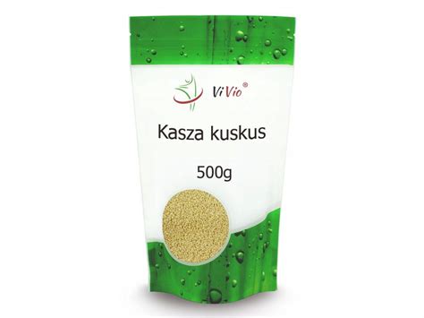 KASZA KUSKUS Z PSZENICY DURUM NATURALNA 500G VIVIO ERLI Pl