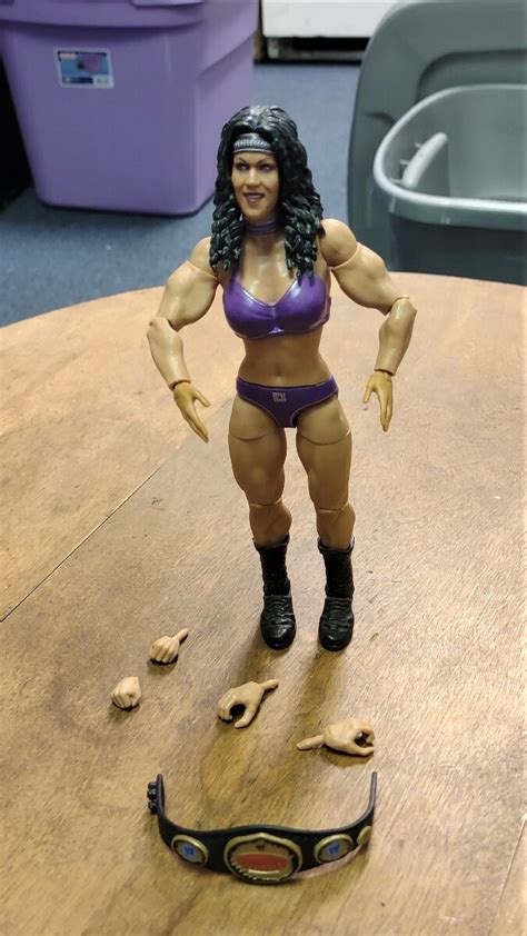 Mattel Wwe Elite Chyna Wrestlemania Action Figure Loose Heroes