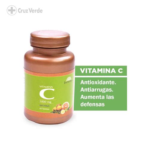 Vitamina C Integra Mg Tableta Cruz Verde