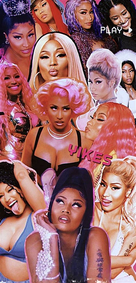 Nicki Minaj Poster Wallpaper Collage - Etsy