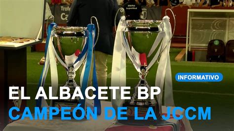 El Albacete Balompié se proclamó campeón del trofeo de la Junta 2 0