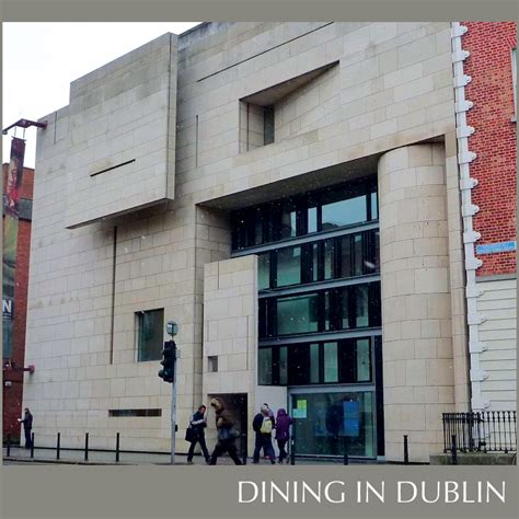 The National Gallery Of Ireland Dining In Dublin Magazine