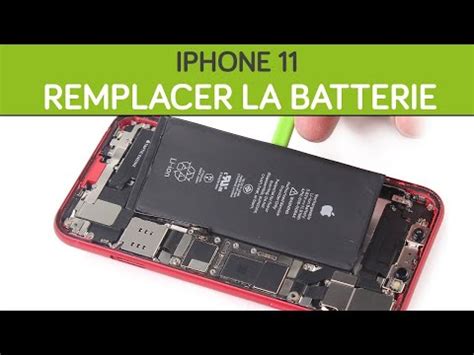 Changement Batterie Iphone 11 YouTube