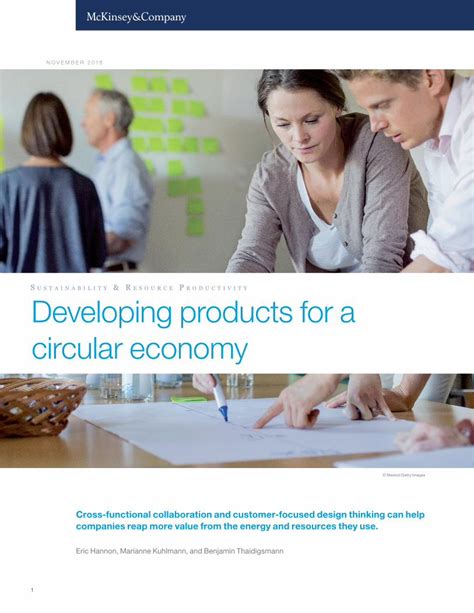 Pdf Developing Products For A Circular Economy Media Mckinsey Business · How Collaboration