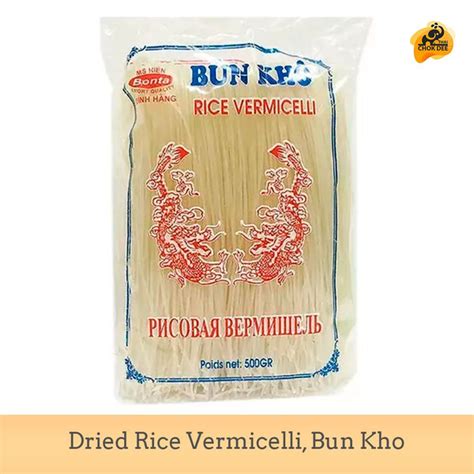 Рисовая лапша Bun Kho Вок Вермишель, Таиланд 500 г / Thai Chok Dee ...