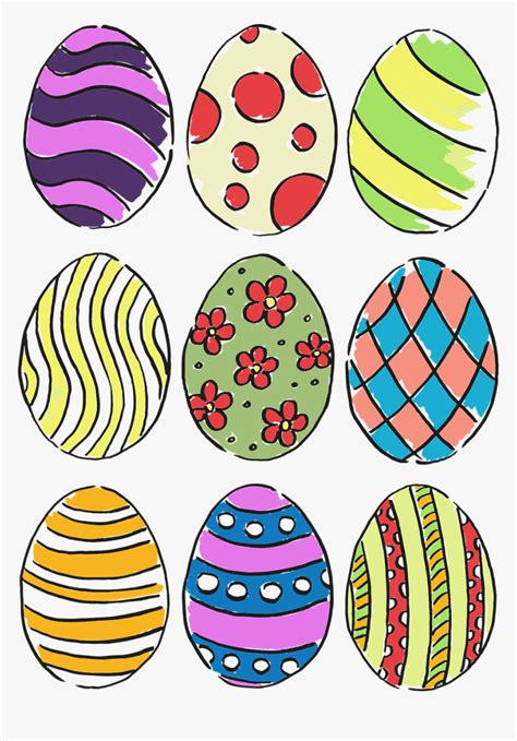 Easter Eggs, Easter, Egg, Spring, Vector, Pattern - Easter Eggs Patterns, HD Png Download ...