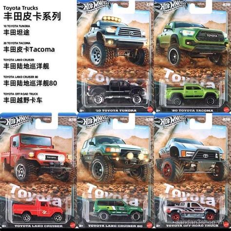 Mô hình xe đồ chơi hợp kim Hot Wheels Toyota Land Cruiser Xe tải Toyota Shopee Việt Nam