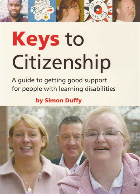 Keys To Citizenship A Guide To Getting Good Support Services For People With Learning