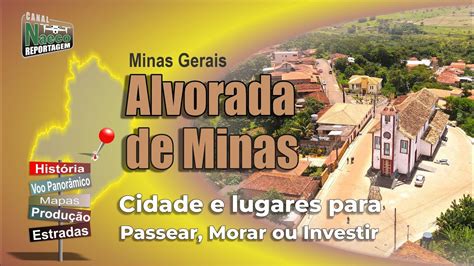 Alvorada De Minas MG Cidade Para Passear Morar E Investir YouTube