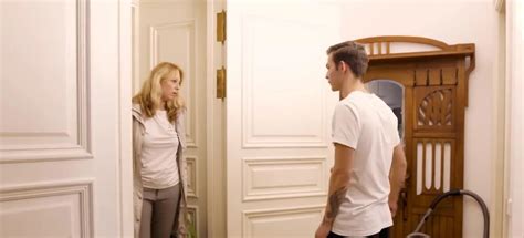 Mature Blonde Woman Has Bathroom Sex With A Lad ZB Porn