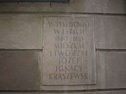 Category Plaques to Józef Ignacy Kraszewski Wikimedia Commons