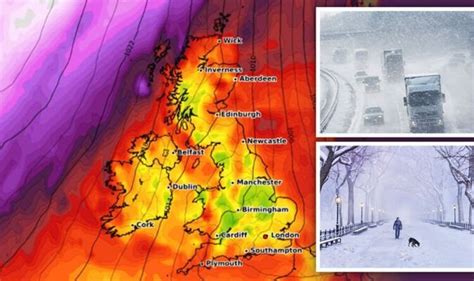 UK Storm Forecast Britain Braced For Snow And Bone Chilling Freeze At