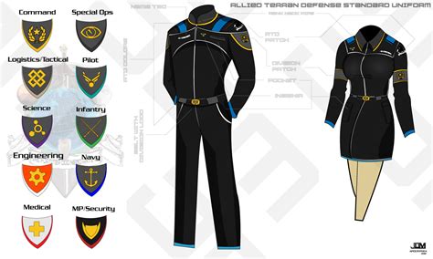 Sci Fi Military Uniform