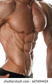Athletic Man Naked Torso Good Physique Stock Photo Shutterstock