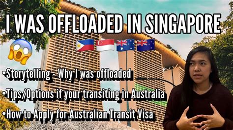 I Was Offloaded How To Apply For Australian Transit Visa Vlog