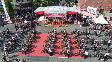 Meriahnya Pawai Budaya Di Purbalingga Sambut Hut Ke 78 Kemerdekaan Ri