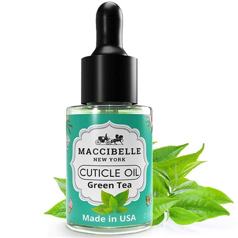 Maccibelle Cuticle Oil Oz Heals Dry Cracked Cuticles Green Tea