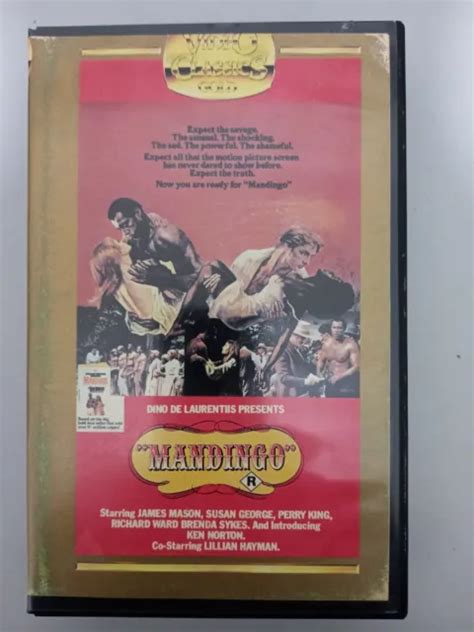 VHS TAPE Mandingo Large Case EUR 21 62 PicClick IT