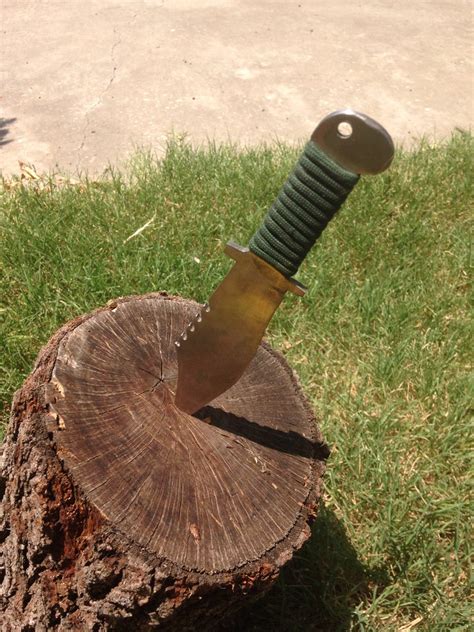 Homemade Throwing Knife Instructables