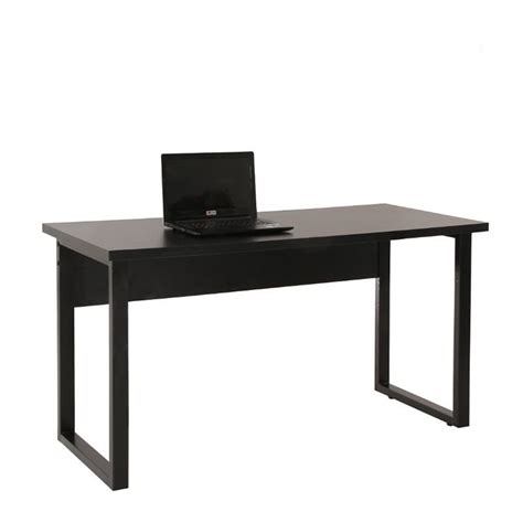 Mesa para Escritório 150x70 Pandin P25Tub Preto MadeiraMadeira