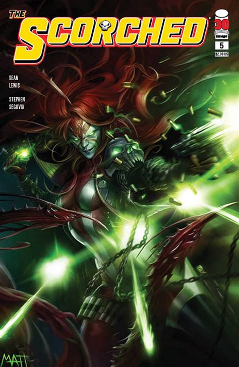 Spawn The Scorched 5 Mattina Cover Fresh Comics