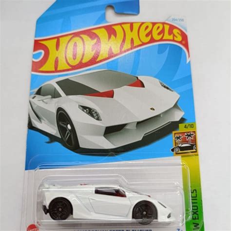 Jual Hot Wheels K24 LAMBORGHINI SESTO ELEMENTO PUTIH Lot K 2024 Kota Denpasar Aza