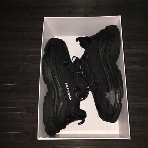 Купить кроссовки Баленсиага | Balenciaga Triple S Black в интернет ...