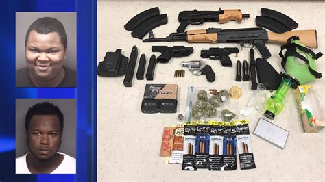 Two Gang Members Arrested On Multiple Drug Weapon Charges