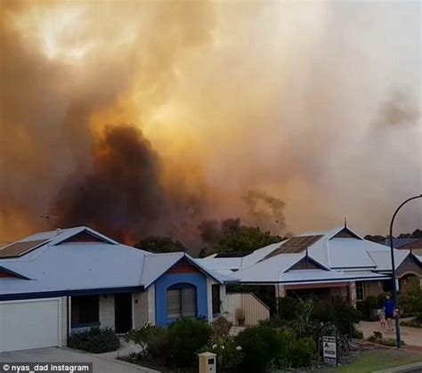 Locals Told To Evacuate Homes Due To Massive Fires Daily Mail Online