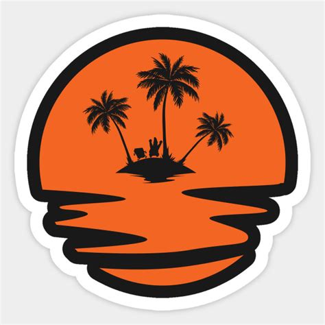 Sunset On Bikini Bottom Spongebob Squarepants Sticker Teepublic