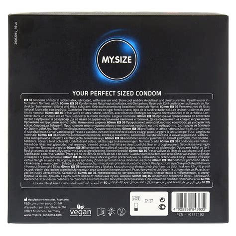 MYSIZE 60 Kondome 36 Stück online kaufen | medpex