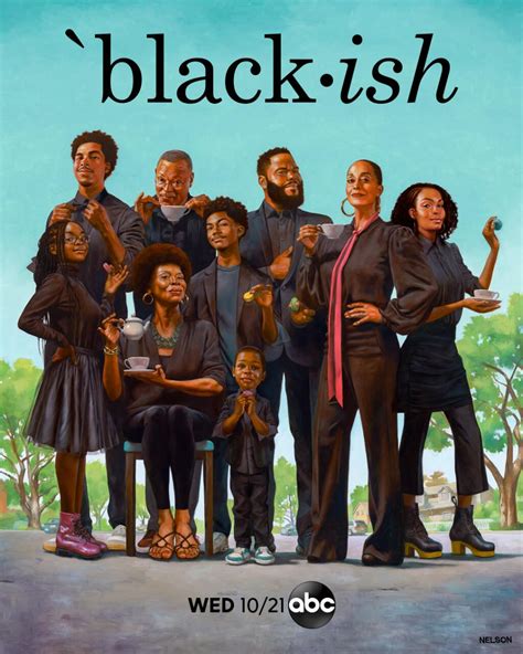 Black Ish Season 7 Story Behind Kadir Nelson Cast Painting Los