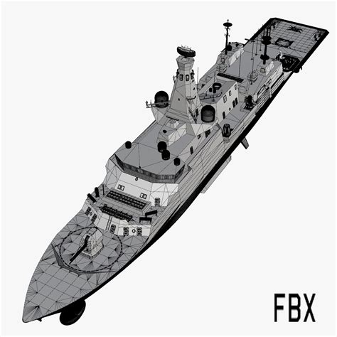 3d uk type 26 frigate