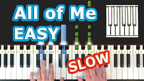 John Legend All Of Me Easy Slow Piano Tutorial How To Play