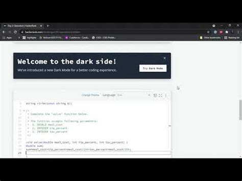 Hackerrank 30 Days Of Code Day 2 C Solution And Concepts YouTube