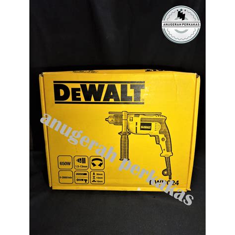 Jual Mesin Bor Tembok Beton Mm Impact Drill Dwd Dewalt Shopee