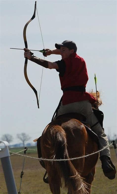 For a back shot -- mounted archery | Horse archery, Mounted archery ...