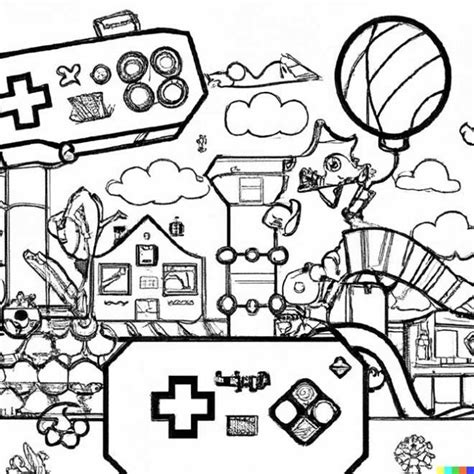 Mais Procurados Desenho De Videogame Para Colorir Desenhos Para The