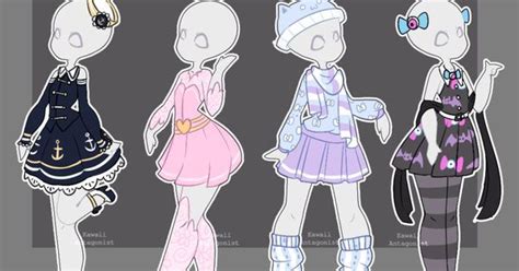 Gacha Anime Gacha Outfits By Kawaii Antagonist On Deviantart