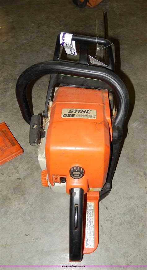 Stihl 029 Super Chainsaw In Ottawa KS Item W9998 Sold Purple Wave