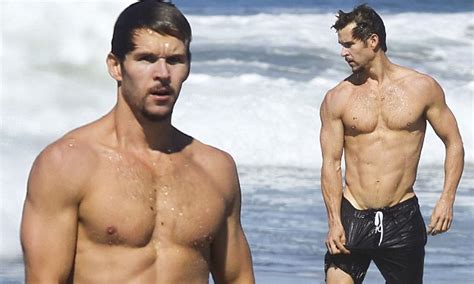 Shirtless Ryan Kwanten Almost Exposes Too Much As He Pulls Down