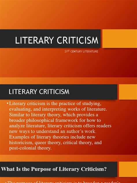 Literary Criticism | PDF | Literary Criticism | Literary Theory