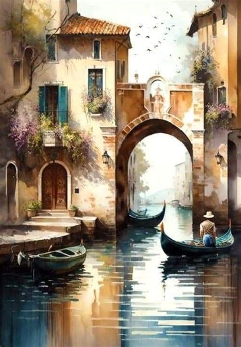 Pin By R Maria Gallego Diaz On Arte Buono Venice Painting Landscape