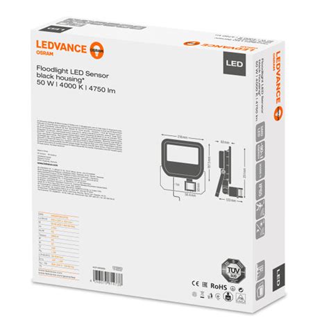 OSRAM Ledvance Floodlight LED 50W 4000K Sensor