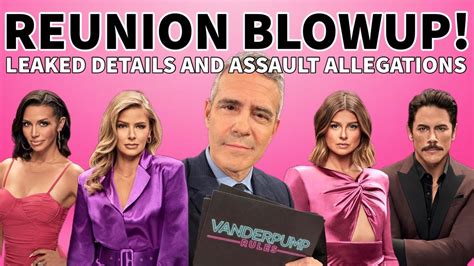 LEAKED What Really Happened At The Vanderpump Rules Reunion