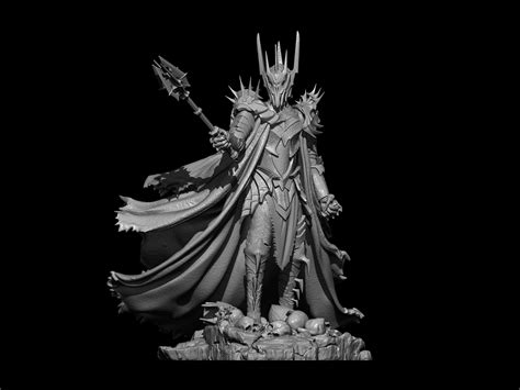 Sauron Lord Of The Rings D Model D Printable Cgtrader