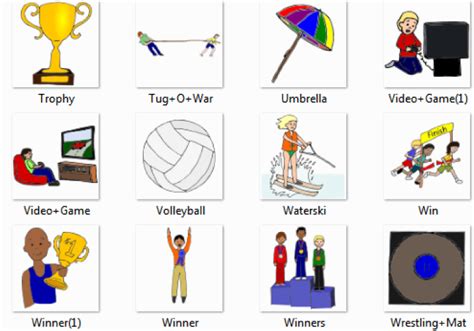 Sport Exercise Actions Online Dictionary For Kids