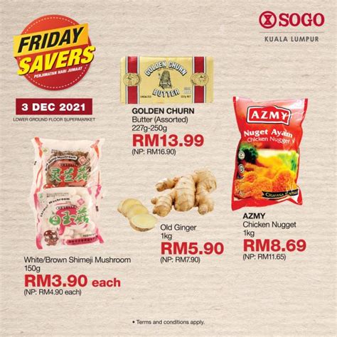 Dec Sogo Supermarket Friday Savers Promotion Everydayonsales