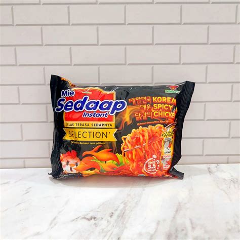 Jual Sedaap Mie Instan Goreng Rasa Korean Spicy Chicken 87gr Shopee