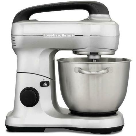 Hamilton Beach 7 Speed Silver Stand Mixer